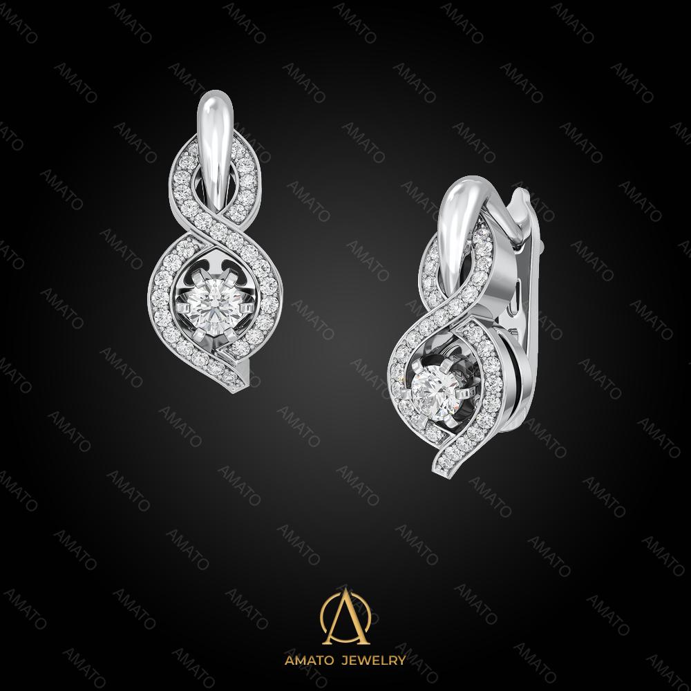 Stud Earring - 13553