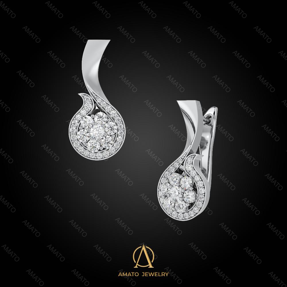Stud Earring - 13559
