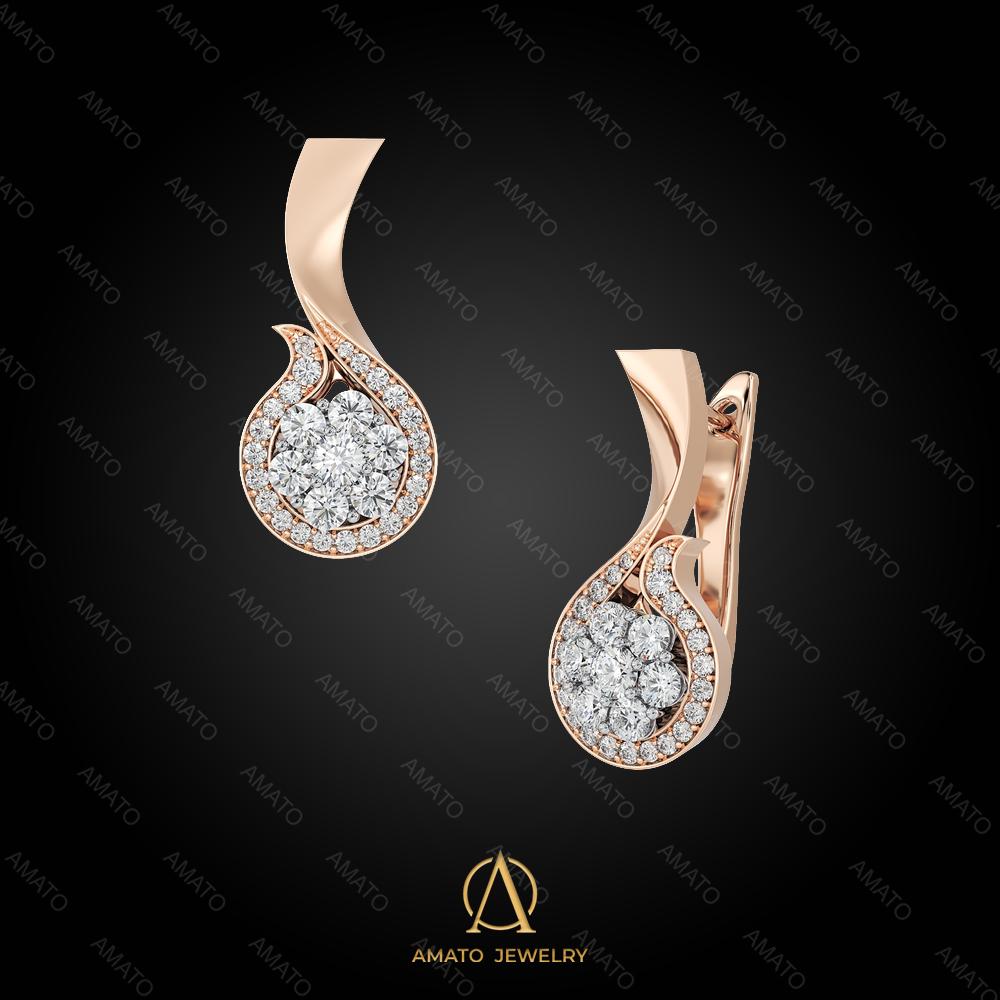 Stud Earring - 13559