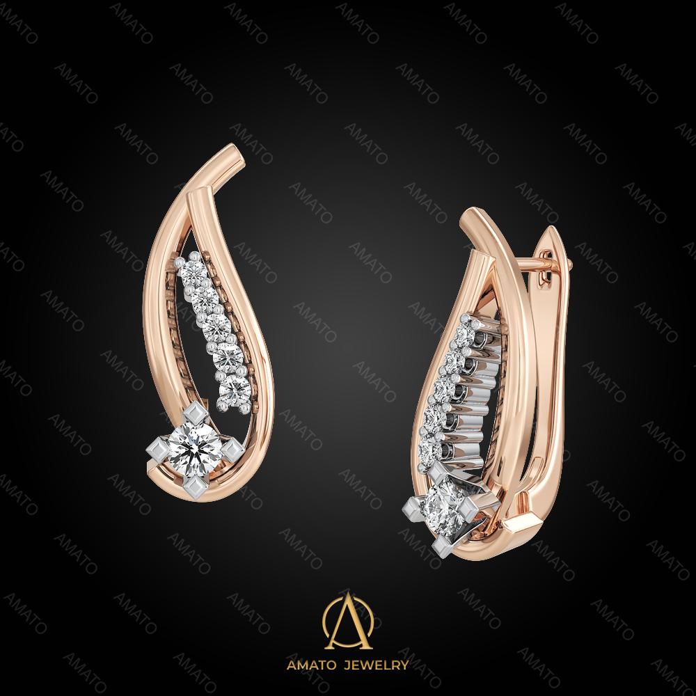 Stud Earring - 13564
