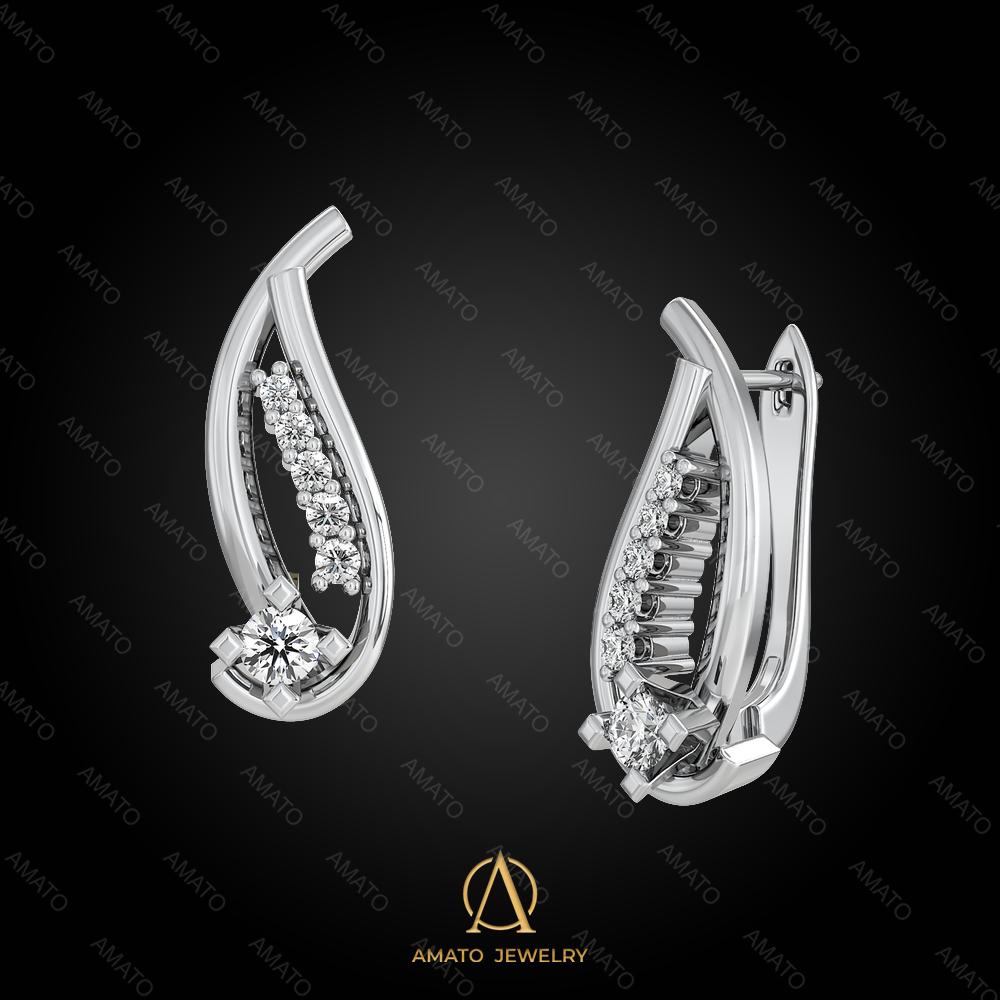 Stud Earring - 13564