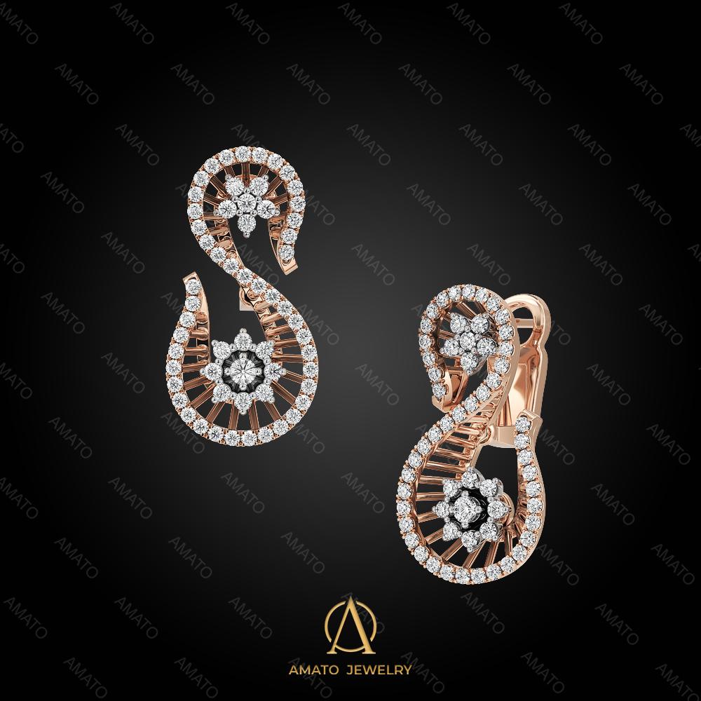 Stud Earring - 13618
