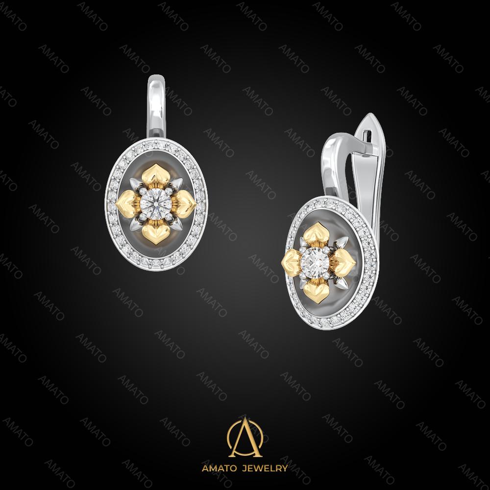 Stud Earring - 13637