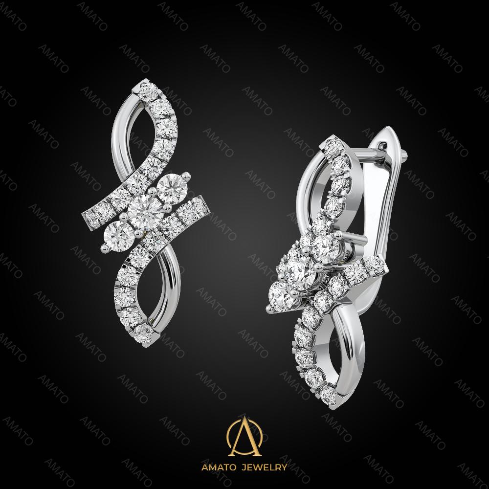 Stud Earring - 13643