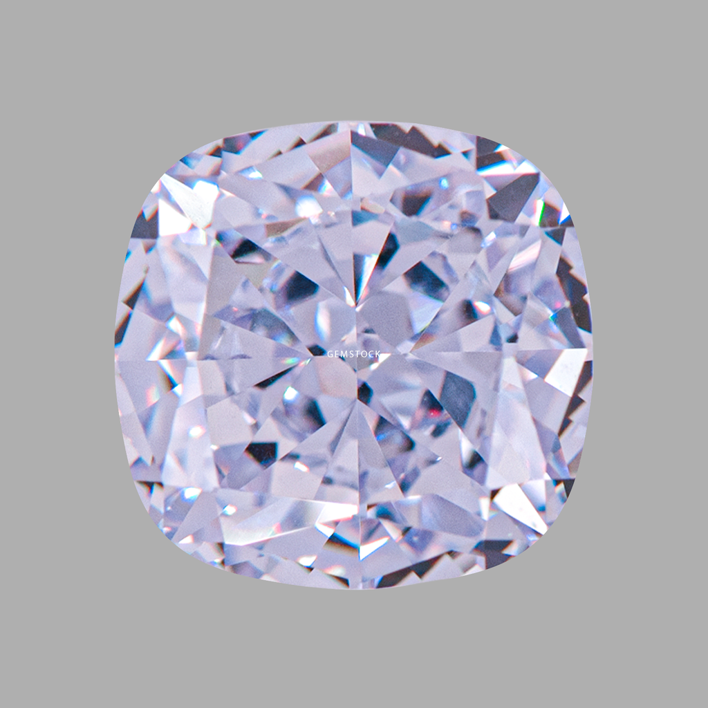 Cubic Zirconia | Cushion | 10x10 | Lavender | G-046