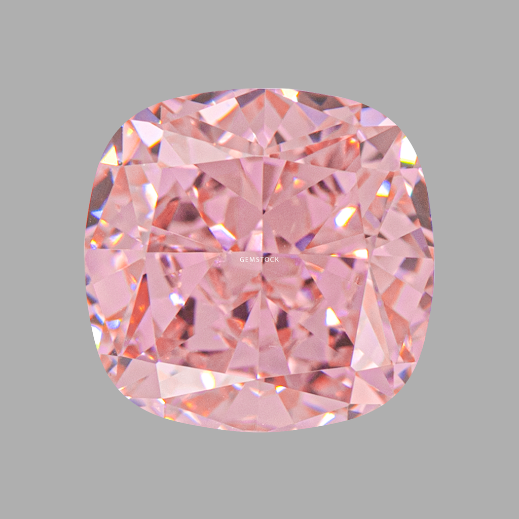 Cubic Zirconia | Cushion | 10x10 | Roze Pink | G-07