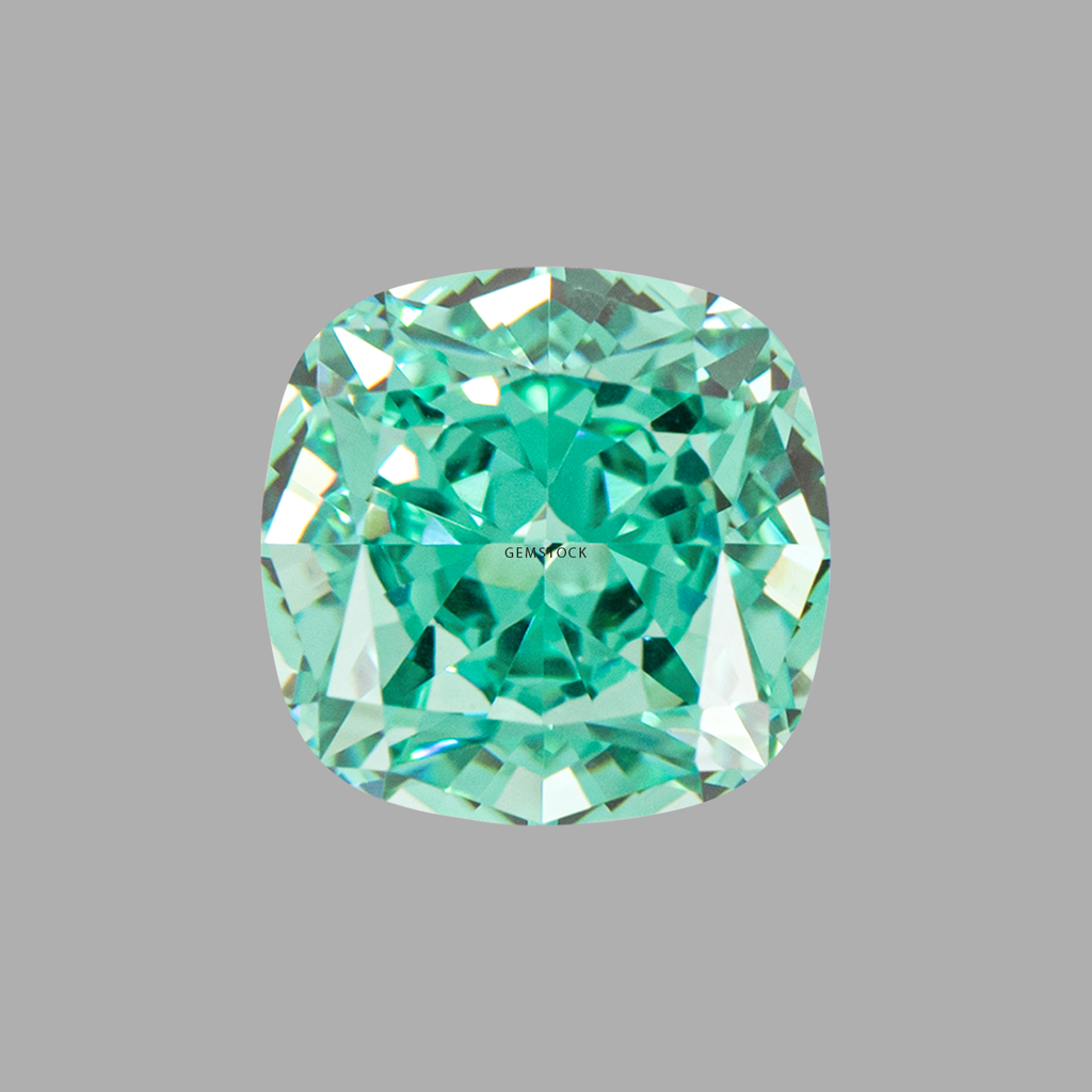 Cubic Zirconia | Cushion | 5x5 | Paraiba | G-034