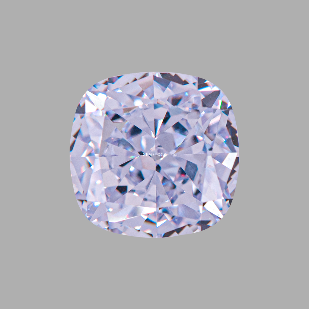 Cubic Zirconia | Cushion | 6x6 | Lavender | G-046