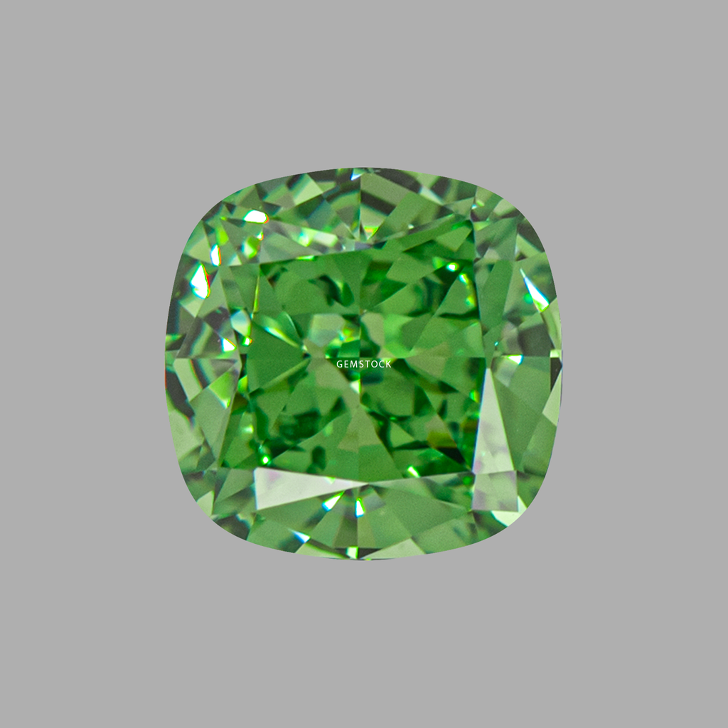 Cubic Zirconia | Cushion | 6x6 | Tsavorite | G-039