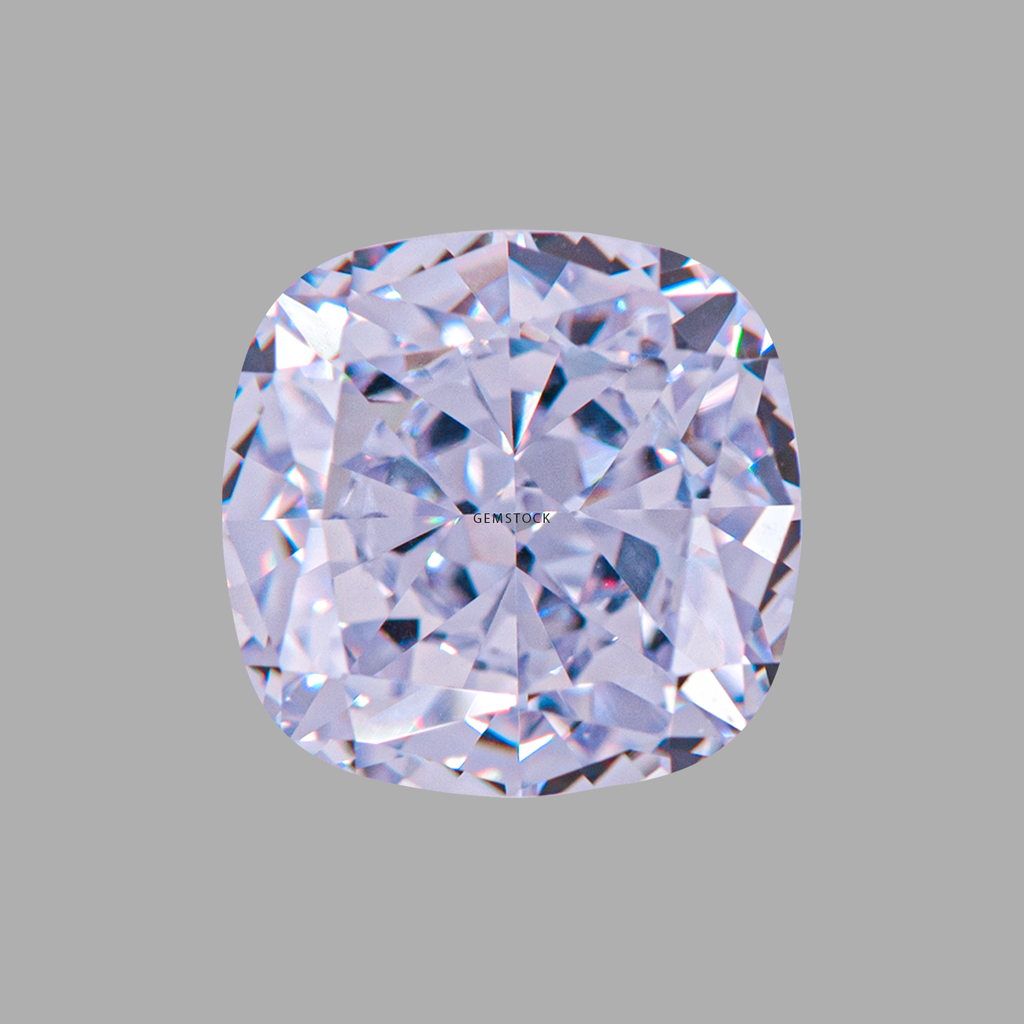 Cubic Zirconia | Cushion | 8x8 | Lavender | G-046