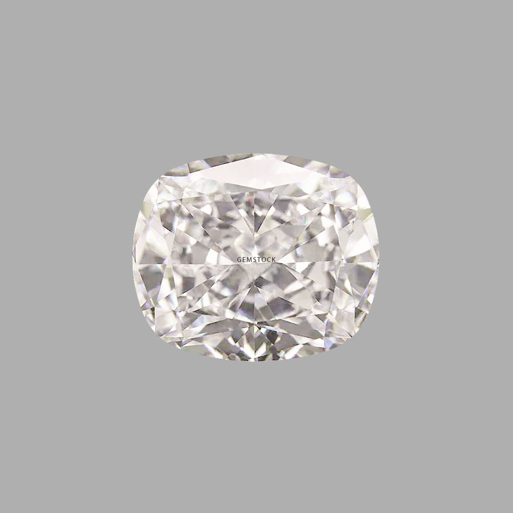Cubic Zirconia | Long Cushion | 5x7 | G-White | G-022