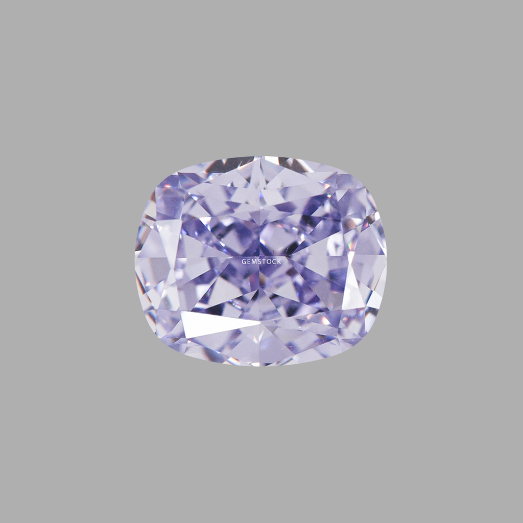 Cubic Zirconia | Long Cushion | 5x7 | Lavender | G-046