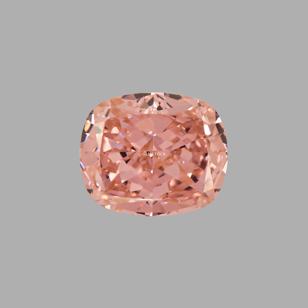 Cubic Zirconia | Long Cushion | 5x7 | Peach | G-01