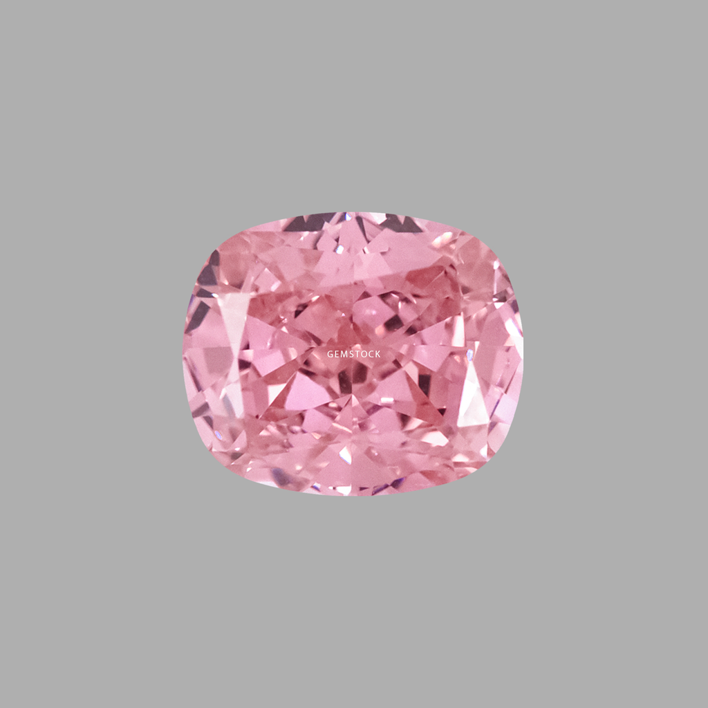 Cubic Zirconia | Long Cushion | 5x7 | Pink | G-08