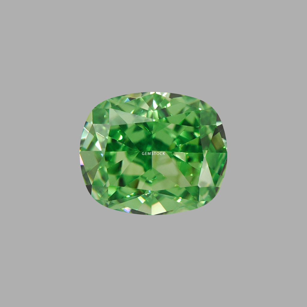 Cubic Zirconia | Long Cushion | 5x7 | Tsavorite | G-039