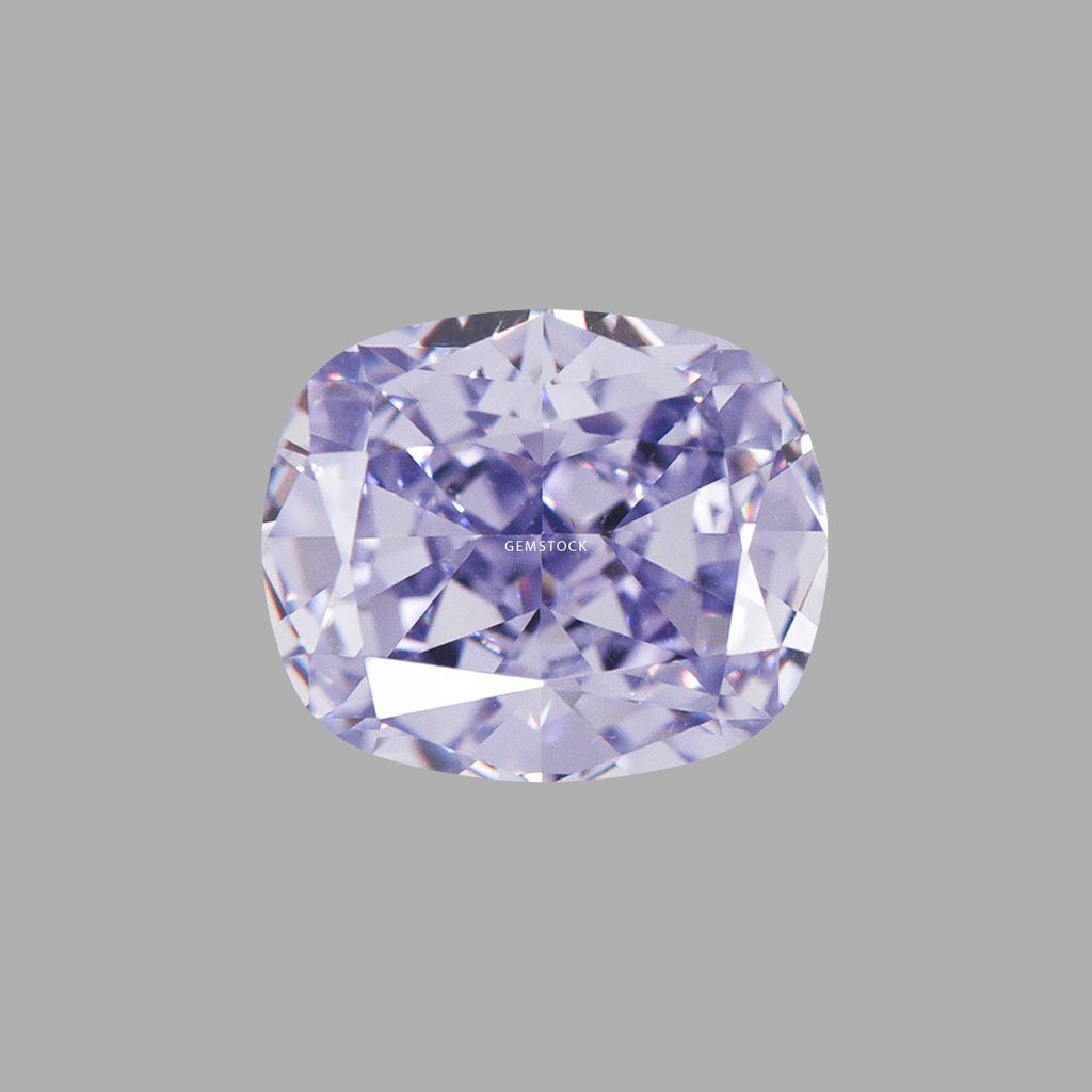 Cubic Zirconia | Long Cushion | 6x8 | Lavender | G-046