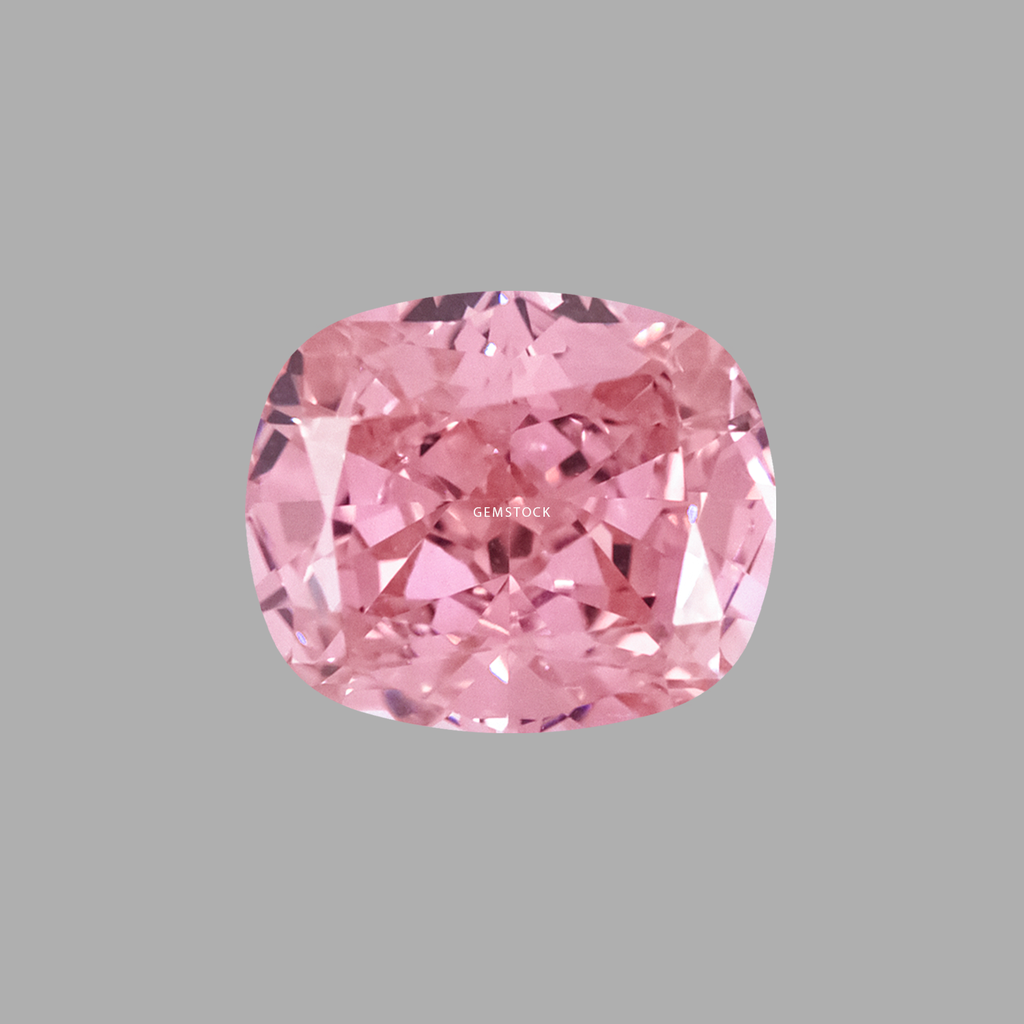 Cubic Zirconia | Long Cushion | 6x8 | Pink | G-08