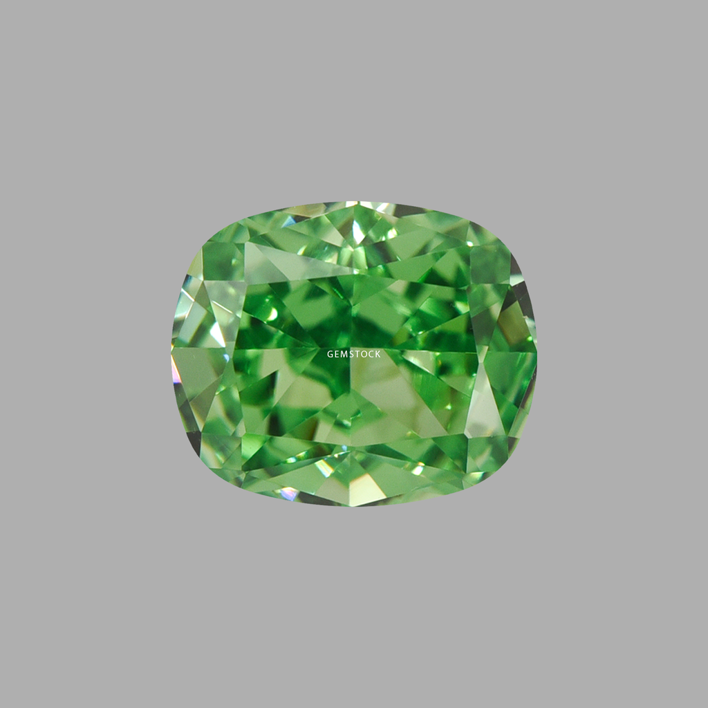Cubic Zirconia | Long Cushion | 6x8 | Tsavorite | G-039