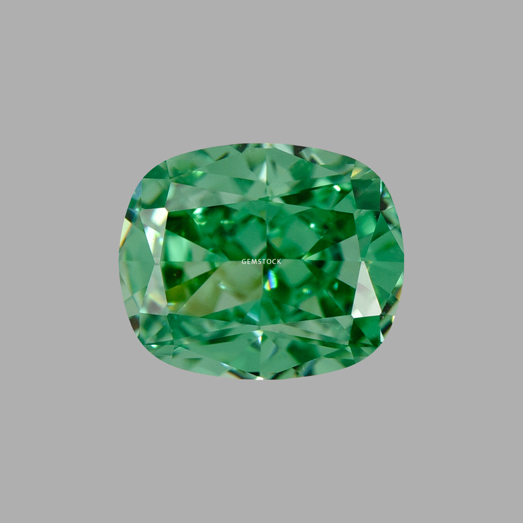 Cubic Zirconia | Long Cushion | 7x9 | Mint Green | G-035