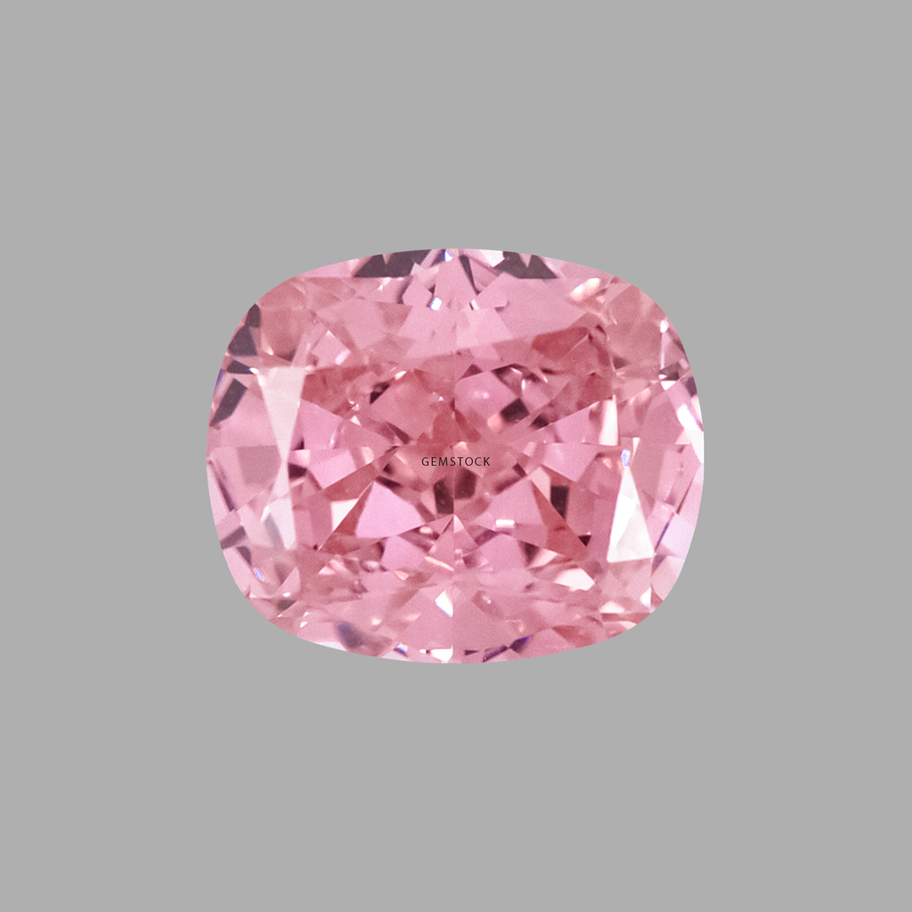 Cubic Zirconia | Long Cushion | 7x9 | Pink | G-08
