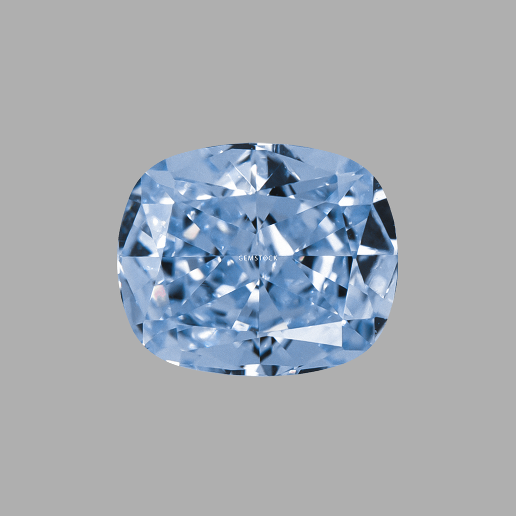 Cubic Zirconia | Long Cushion | 7x9 | Sea Blue | G-052