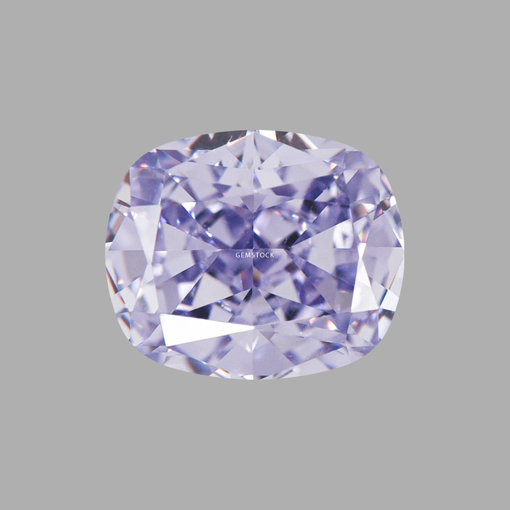 Cubic Zirconia | Long Cushion | 8x10 | Lavender | G-046