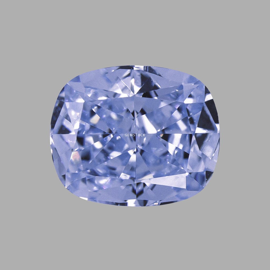 Cubic Zirconia | Long Cushion | 9x11 | Blue Grey | G-055