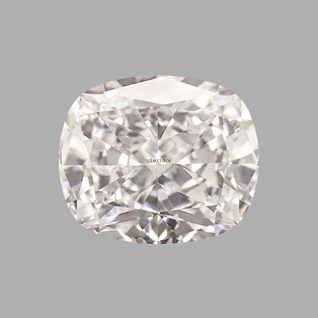 Cubic Zirconia | Long Cushion | 9x11 | G-White | G-022