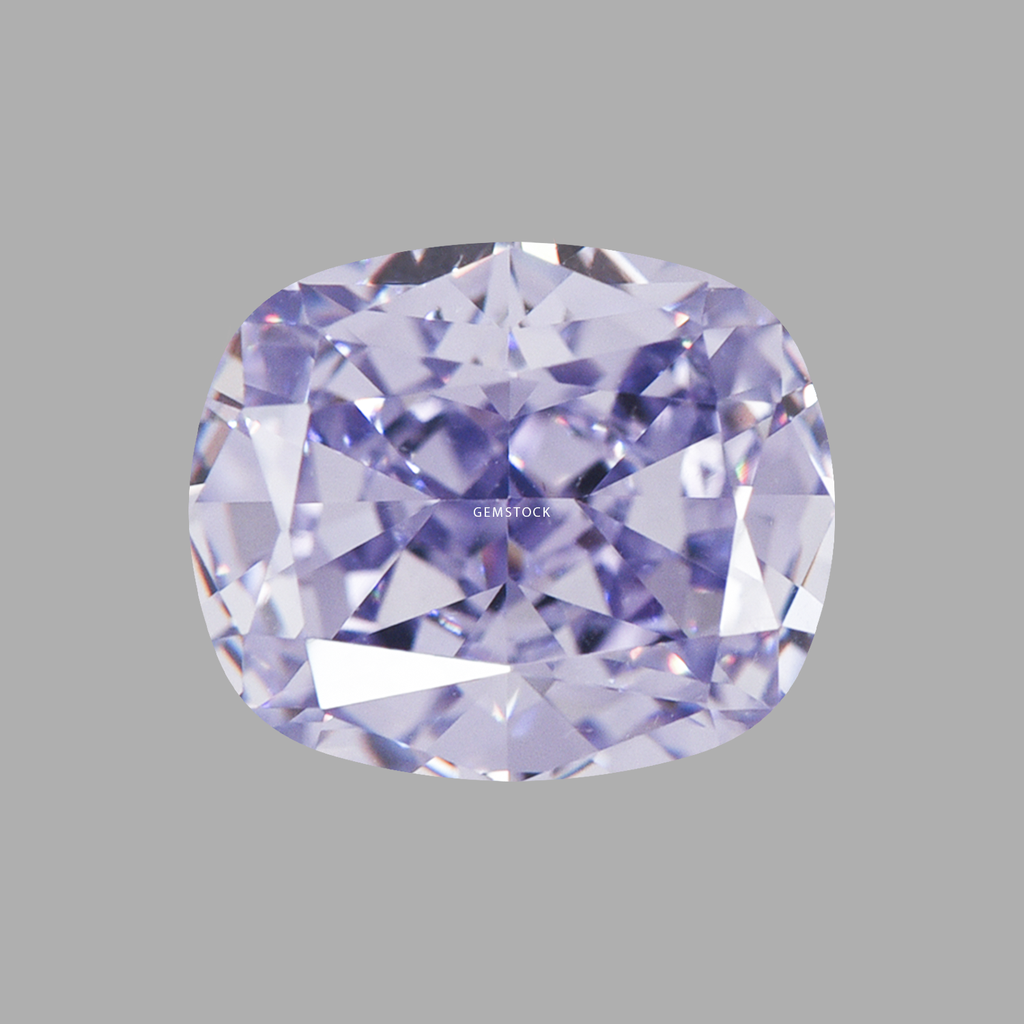 Cubic Zirconia | Long Cushion | 9x11 | Lavender | G-046