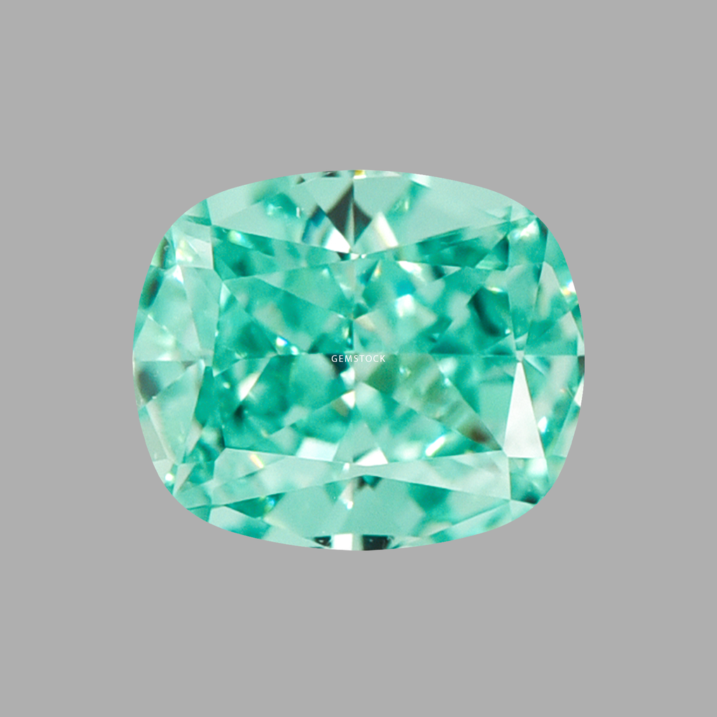 Cubic Zirconia | Long Cushion | 9x11 | Paraiba | G-034