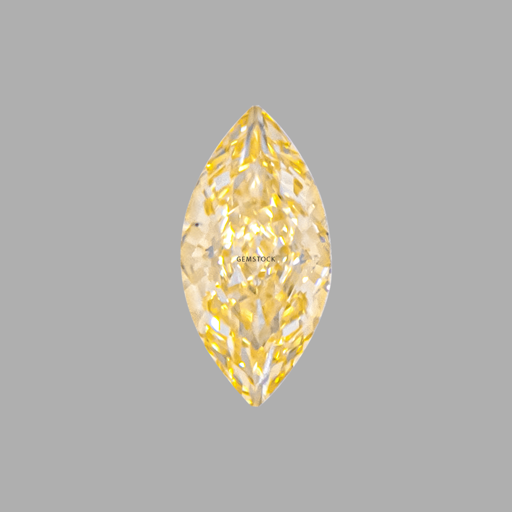 Cubic Zirconia | Marquise | 6x12 | Canary Yellow | G-023