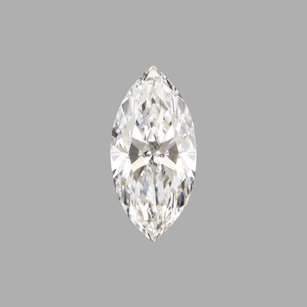 Cubic Zirconia | Marquise | 6x12 | G-White | G-022