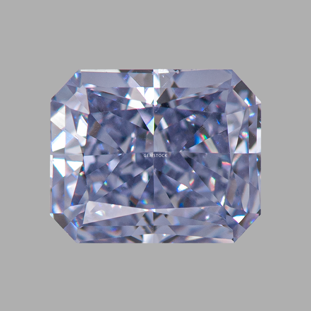Cubic Zirconia | Octagon | 10x12 | Blue Grey | G-055