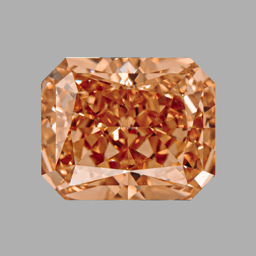 Cubic Zirconia | Octagon | 10x12 | Champagne | G-027