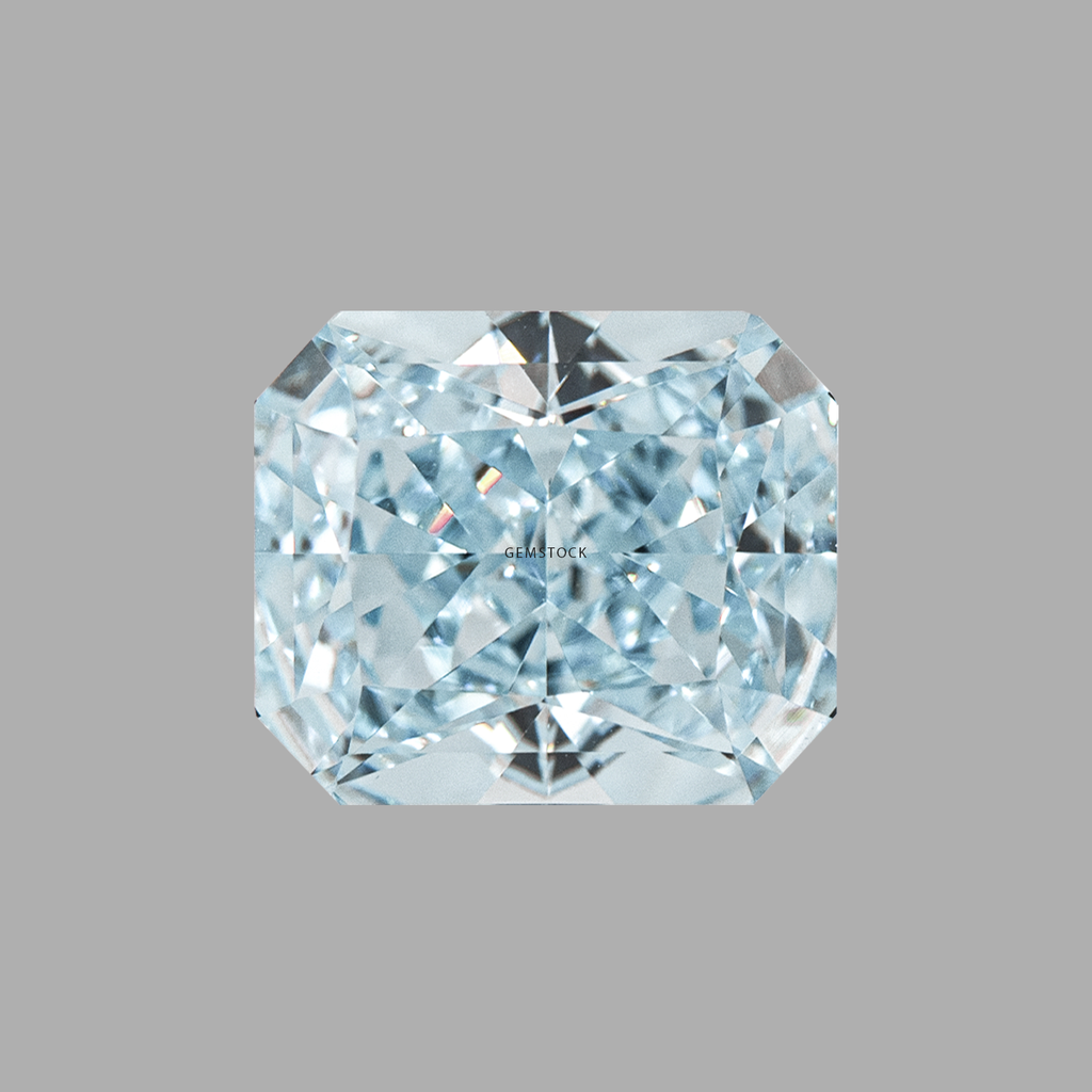 Cubic Zirconia | Octagon | 5x7 | Ice Blue | G-047