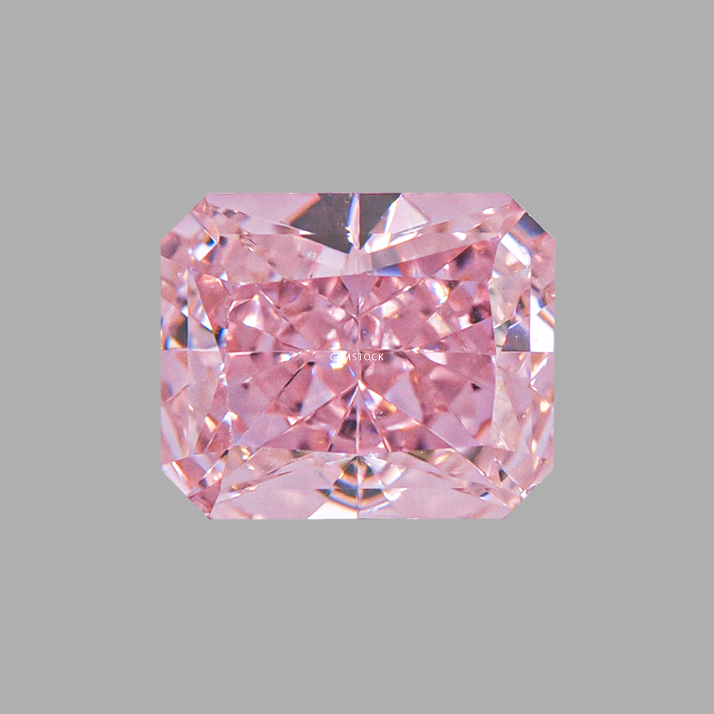 Cubic Zirconia | Octagon | 6x8  | Pink | G-08