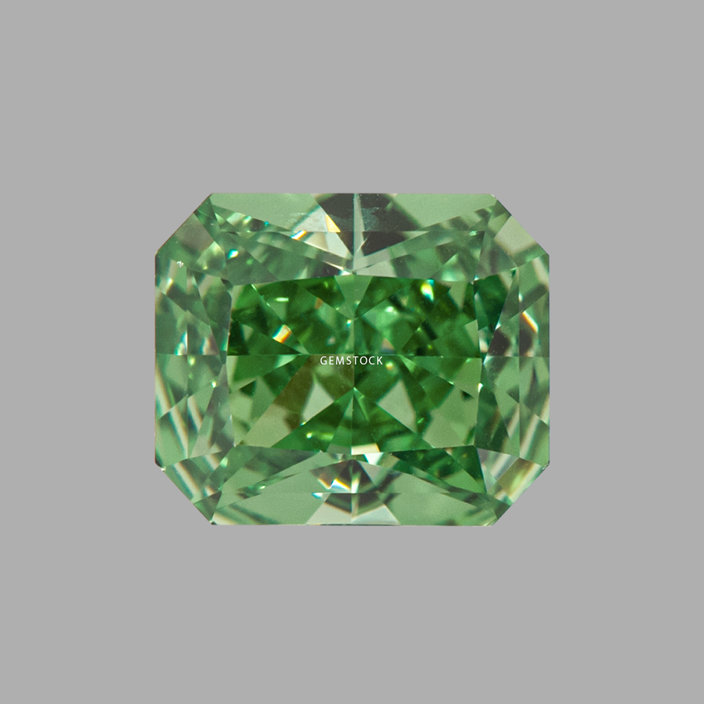 Cubic Zirconia | Octagon | 6x8  | Tsavorite | G-039