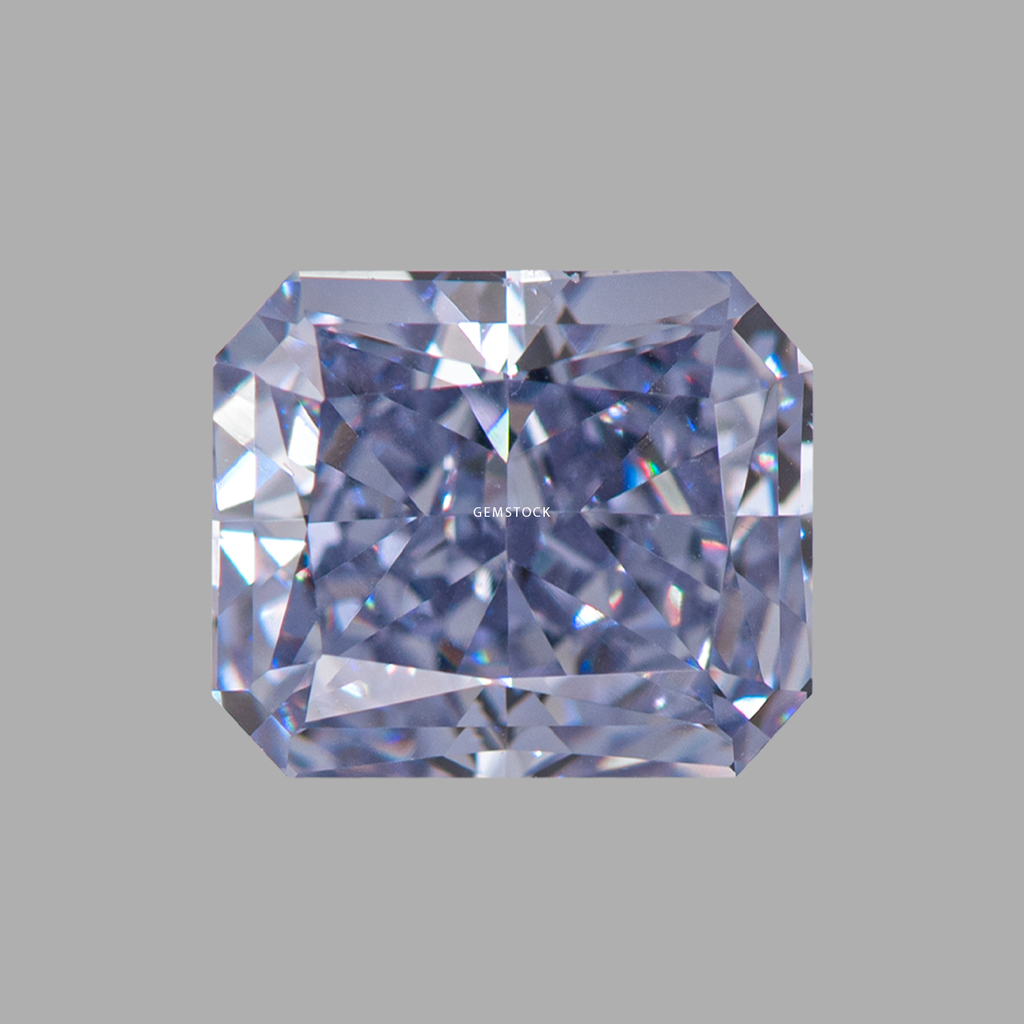 Cubic Zirconia | Octagon | 7x9 | Blue Grey | G-055
