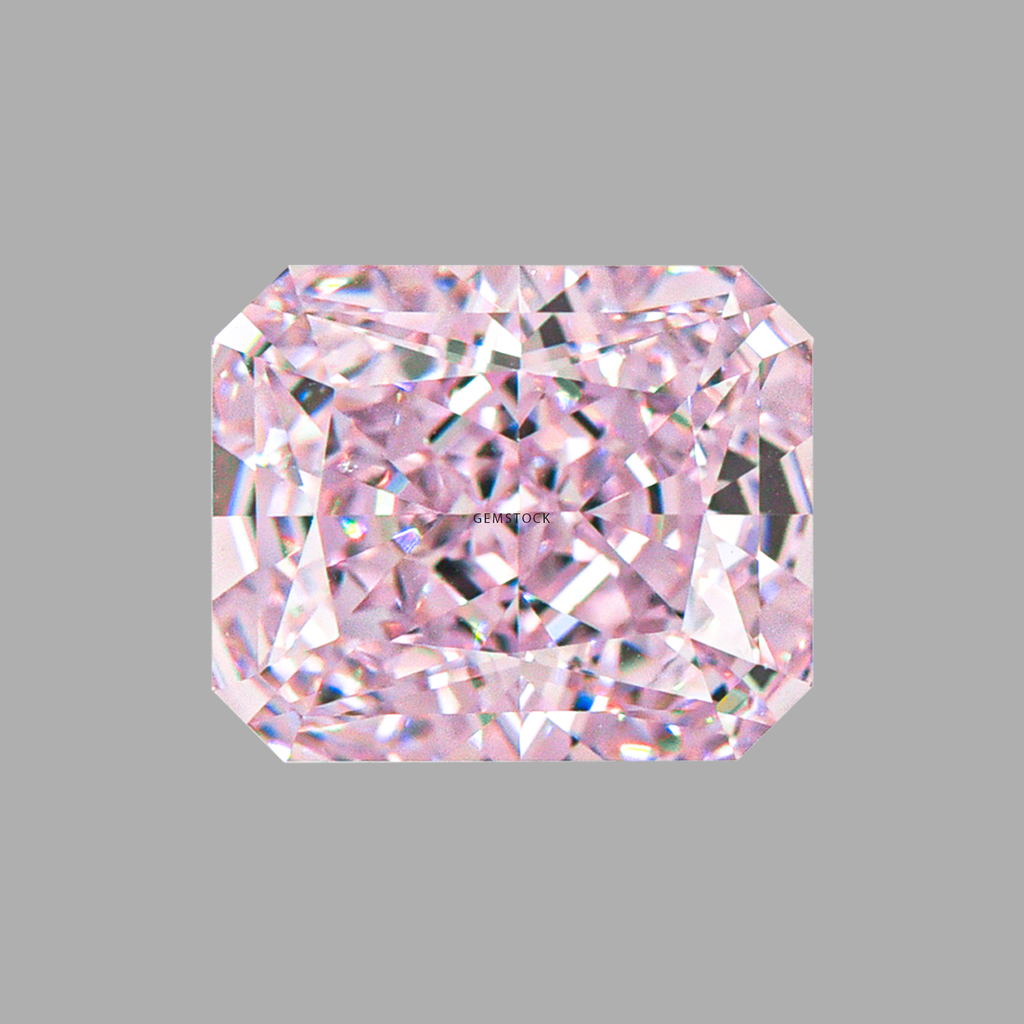 Cubic Zirconia | Octagon | 7x9 | Light pink | G-05