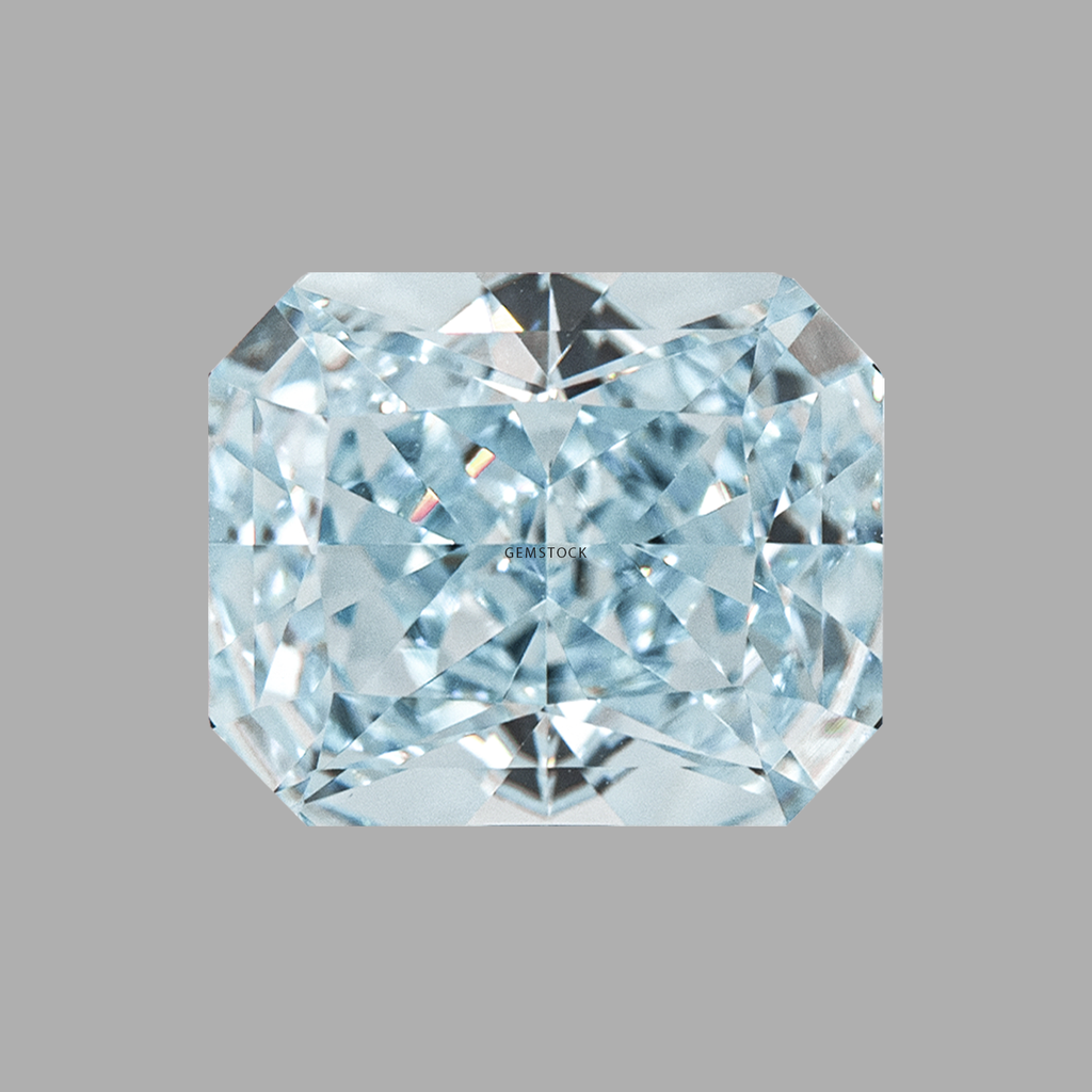 Cubic Zirconia | Octagon | 8x10 | Ice Blue | G-047
