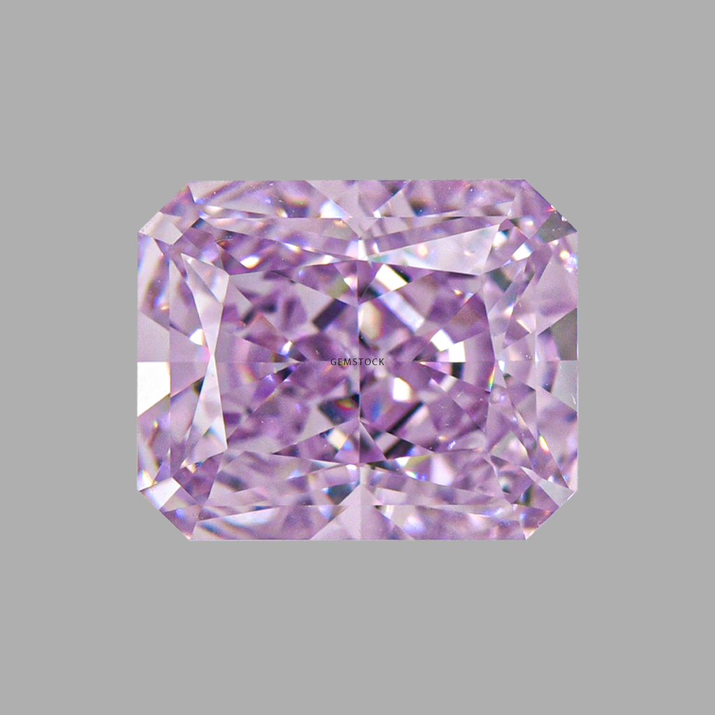 Cubic Zirconia | Octagon | 8x10 | Purple Pink | G-011