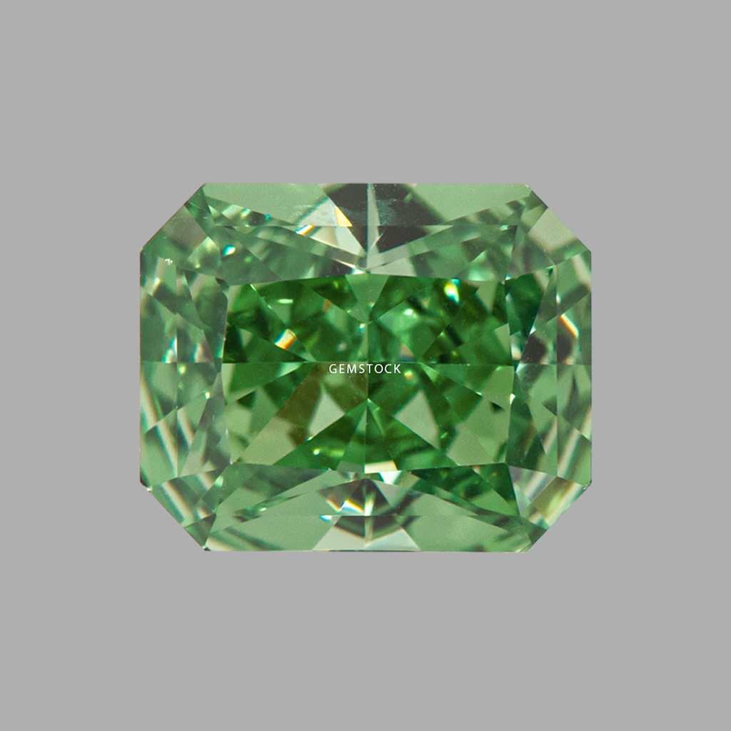 Cubic Zirconia | Octagon | 8x10 | Tsavorite | G-039