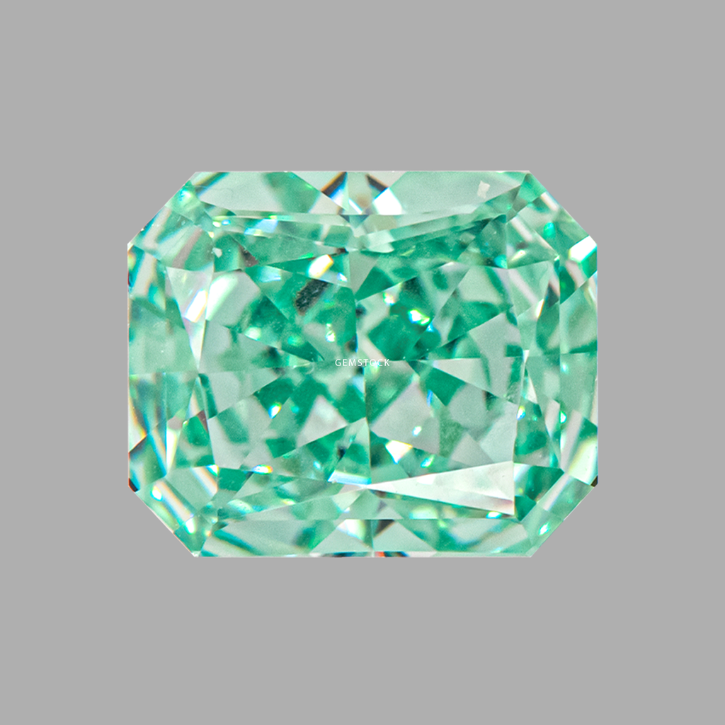 Cubic Zirconia | Octagon | 9x11 | Paraiba | G-034