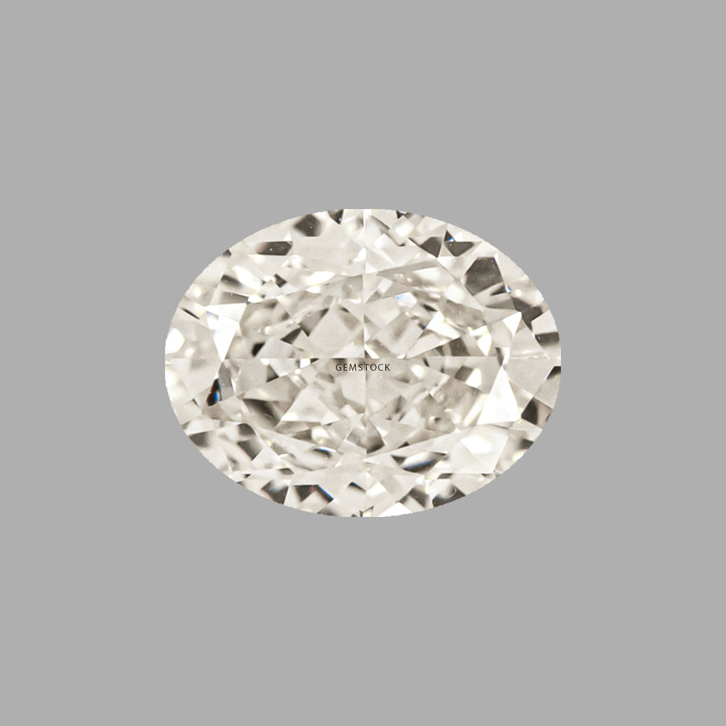 Cubic Zirconia | Oval | 5x7 | G-White | G-022