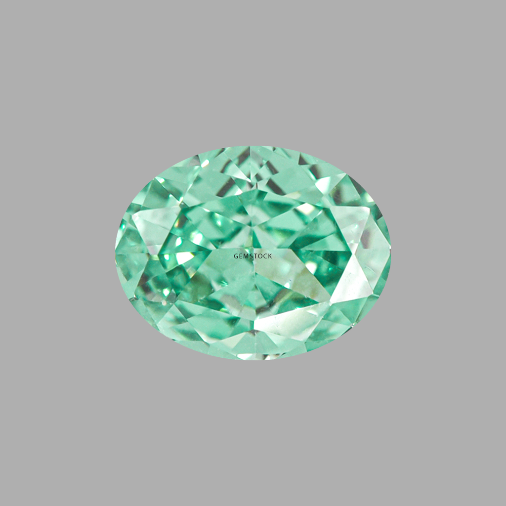 Cubic Zirconia | Oval | 5x7 | Paraiba | G-034