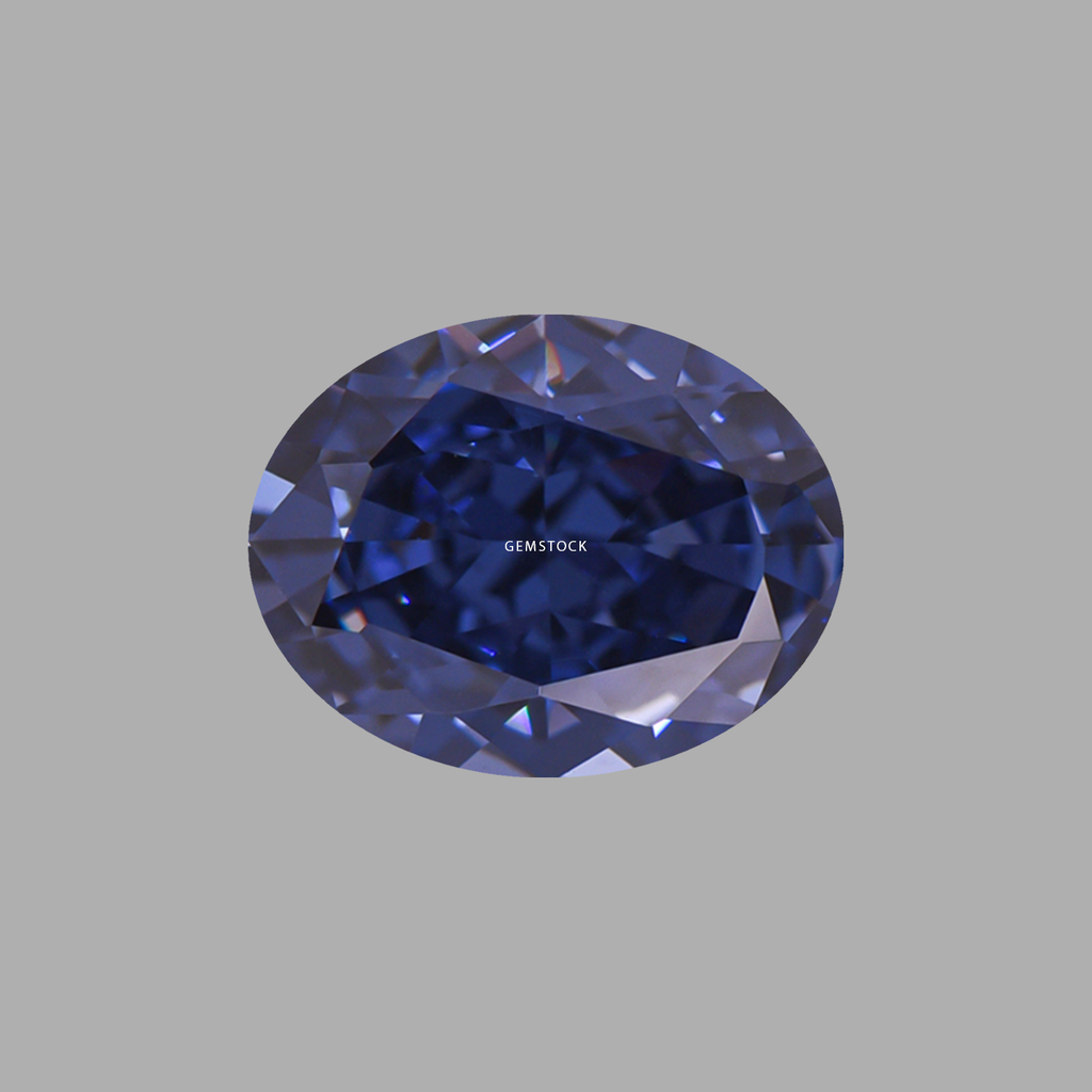 Cubic Zirconia | Oval | 5x7 | Tanzanite Blue | G-057