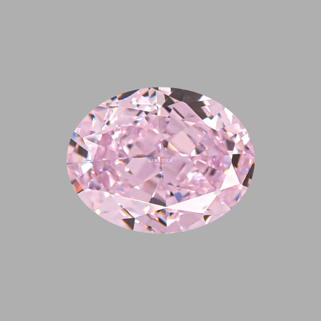 Cubic Zirconia | Oval | 6x8 | Light Pink | G-05