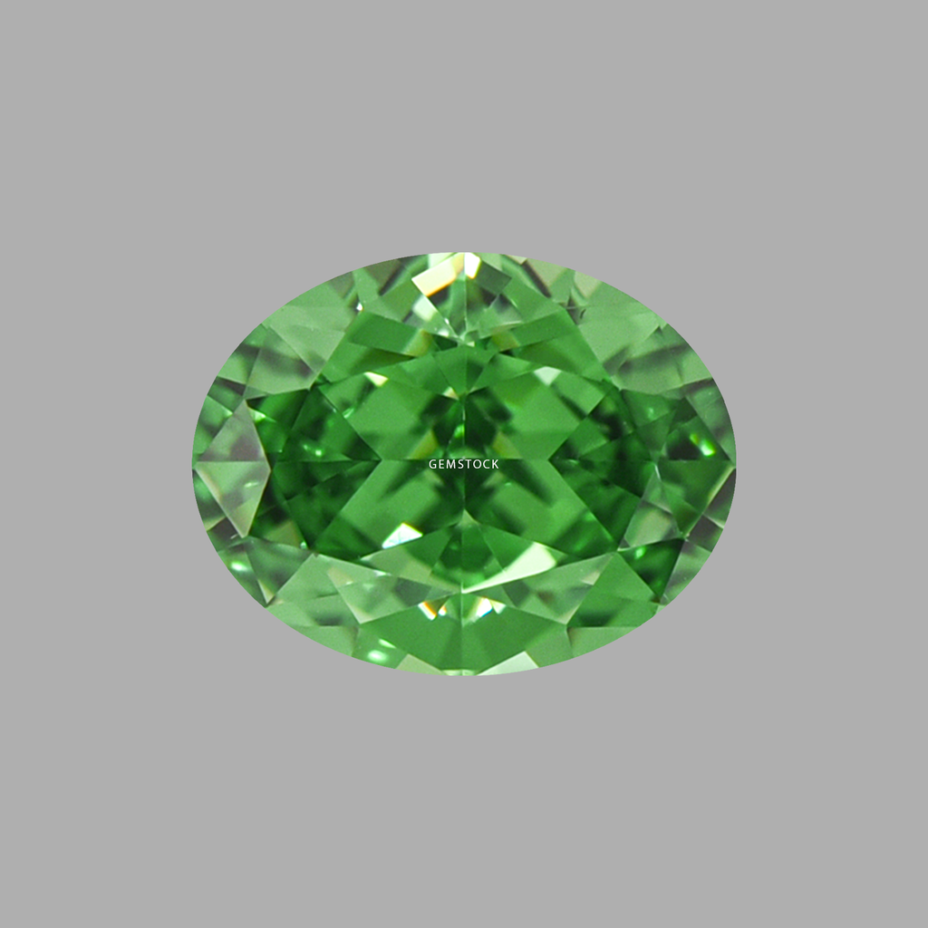 Cubic Zirconia | Oval | 6x8 | Tsavorite | G-039