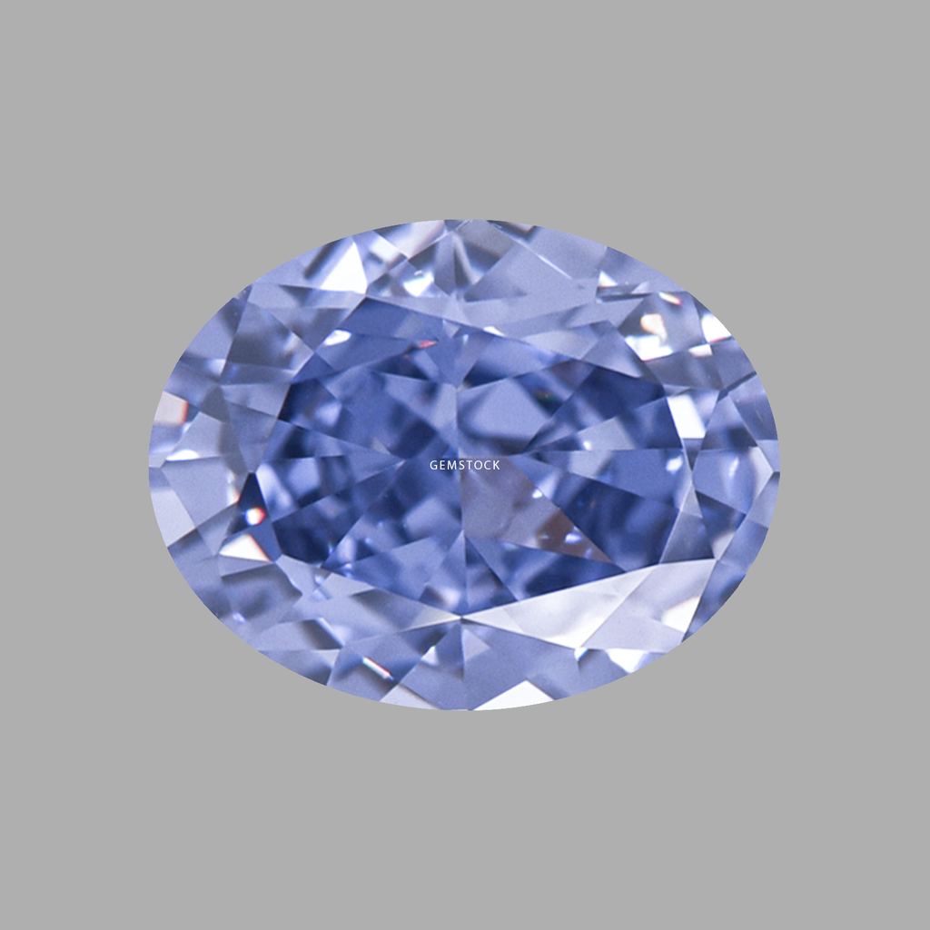 Cubic Zirconia | Oval | 8x10 | Blue Grey | G-055