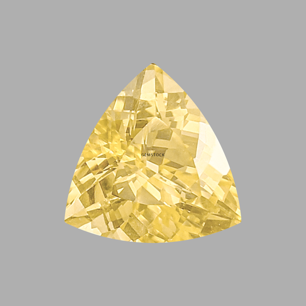 Cubic Zirconia | Trillion | 6x6 | Canary Yellow | G-023